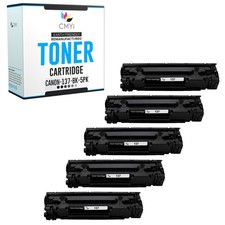 5-PK CMYi Replacement 137 Toner Cartridges for Canon imageCLASS MF247dw MF249dw picture