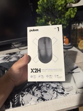 Pulsar X2H CrazyLight Mini Wireless Gaming Mouse Jet Black 37g 32K DPI picture