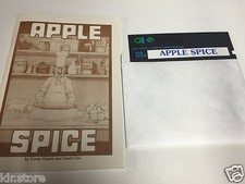 APPLE SPICE ~ Apple II 2+ DISK ~ Scott Adams ~ ADVENTURE INTERNATIONAL - Lankhor picture