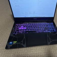 Msi Cyborg 15 Runs Great. Just Has A Very Little Dent In The Corner. picture