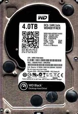 Western Digital WD Black HDD WD4001FAEX 4TB w/ 64MB Cache 6Gb/s 7200rpm 3.5