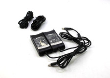 Lot of 2 DELL GENUINE OEM 65W AC adapter LA65NS0-00 DF263 picture