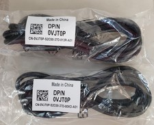 Pair of Dell 0VJTOP Networking Power Cord CN-0VJTOP-S2C00-37D-013R NEW *SEALED* picture