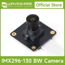 Waveshare IMX296 1.6MP M12 Mono Camera, Global Shutter, Supports Raspberry Pi picture