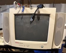 Compaq Presario MV500 CRT Monitor + Speakers + Keyboard + Mouse picture