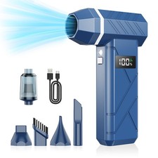 Compressed Air Duster & Vacuum 2in1, 140000RPM Electric Air Duster, 4Gear Adj... picture