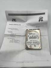 TOSHIBA MK8037GSX HDD2D61 HARD DRIVE 80GB 5400RPM picture