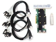 Broadcom LSI 9600-24i eHBA Controller 12Gbps SATA SAS NVME PCIe 4.0 x8 + cables picture