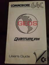 Vintage Commodore 64C PC, Personal Computer GEOS User's Guide 1986 Version 1.2 picture