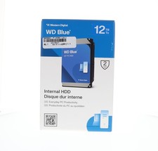 WD Blue 12TB Internal HDD 7200RPM SATA 6Gb/s 512MB 3.5