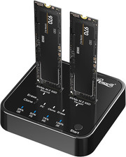 M.2 Nvme Cloner + Eraser | M.2 Duplicator Dual Bay Nvme Enclosure | picture
