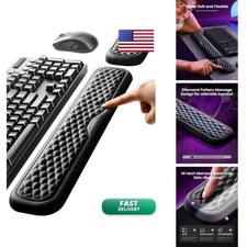 Vaydeer Wrist Rest Set for Keyboard and Mouse, Memory Foam picture
