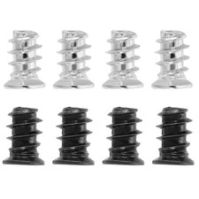 100Pcs, M5 x 8mm Phillips Head Computer Case Fan Screws Kit Silver/Black picture