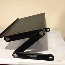 Uncaged Ergonomics Adjustable Foldable Laptop Stand/Riser, Black picture