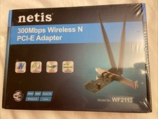 netis 300Mbps Wireless N PCI Express Adapter WF2113 1 Port PCI-E Wireless Card picture