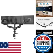 HUANUO HNTS3B Triple Monitor Mount 17-32