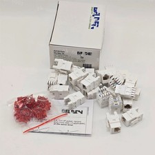 24-QTY Fits Belden AX101320 Category 6 KeyConnect RJ45 Jack Module White Box US picture