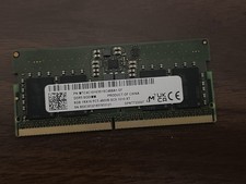 Micron 8GB DDR5 4800 MHz PC5-4800 SODIMM Laptop Memory RAM MTC4C10163S1SC48BA1 picture