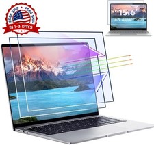 [Paquete De 2 Piezas] Protector De Pantalla Antirreflejo Para Portatil De 15,6 picture