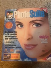 PhotoSuite Version 8.0 Computer Software PC CD-ROM MGI Big Box Disc Used picture