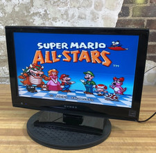 19” LCD TV HDMI RCA Portable Small Kitchen Bedroom RV Retro Gaming Television picture