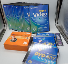 Bundle Lot of Recordable Unused New CD-R / DVD-R Discs Blank DVD Media & Cases picture