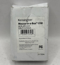 KENSINGTON MOUSE-IN-A-BOX USB MOUSE M/N M01215  P/N K72356US picture