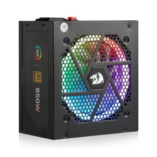 Redragon RGPS-850W 80+ Gold 850 Watt Power Supply w/Upgraded ATX 3.1 & PCIe 5... picture