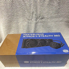 Cooler Master MasterLiquid Atmos II Stealth 360mm Black CPU Cooler LGA/AM4/AM5 picture