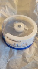 Memorex BD-R 15 Pack 25GB 6x Recordable Blu-ray Discs Spindle - BRAND NEW SEALED picture