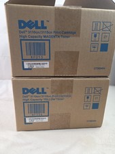 Genuine Dell 3110cn/3115cn Print Cartridge High Capacity Toner Magenta & Yellow picture