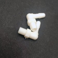 10 x L Type Square Bent Square Elbow 4MM Eco-solvent Printer Ink Tube Connector picture