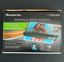 Pandigital PANSCN08 Handheld Wand Scanner 600 DPI USB Portable One-Touch picture