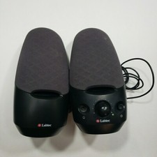 Labtec Spin 75 Multipurpose Stereo Speakers S-0082A Black No Plug picture