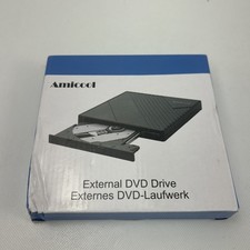 Amicool External DVD Drive USB 3.0 USB C CD Burner CD/DVD +/-RW Optical Drive picture