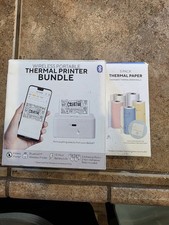 Core Innovations Wireless Mini Portable Thermal Printer Label Maker + Xtra Rolls picture