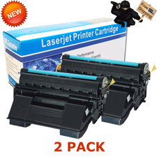2 PK Okidata Oki B6300 B6250 B6200 Black Laser Toner Cartridge 52114501 non oem picture