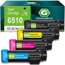 6510 6515 Toner Cartridges for Phaser 6510 WorkCentre 6515, 4 Pack picture