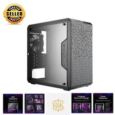 Dark Gray Q300L Micro-ATX PC Case with Magnetic Dust Filter & Cooling Support picture