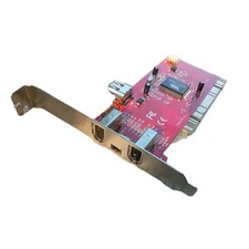 VIA VT6306 3 Port And 1 Mini Port Firewire PCI Expansion Card picture