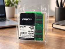 NEW Crucial 32GB 2x16GB DDR4-2400 SODIMM PC4-19200 CT2K16G4S24AM SEALED picture