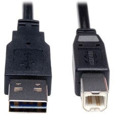 Tripp Lite Ur022-006 Reversible Usb Cable, Black, 6 Ft. picture