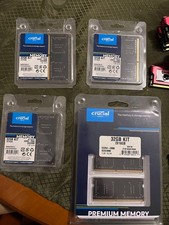 Crucial 32GB PC4-21300 (DDR4-2666) Memory (CT32G4SFD8266) (8x16GB total) picture