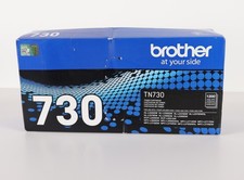 Brother TN-730 Black Toner Cartridge Genuine New Sealed Box picture