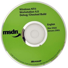 AUTHENTIC NEW RARE Microsoft Windows NT Workstation 4.0 Debug / Checked Build picture
