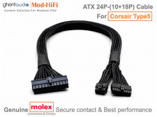 ⚡️ATX 24-Pin Cable for Corsair HX1000i Shift HX1200i Shift... - 📏60cm / 24 inch picture