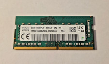 SK HYNIX 8GB 3200 DDR4 1RX8 83975 SODIMM PC4-3200AA-SA2-11 HMA81GS6CJR8N-XN picture