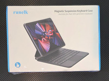 Runelk Magnetic Suspension Keyboard Case For Ipad 10th Generation With Touchpad picture