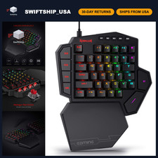 One-Handed RGB Gaming Keypad, Tactical 42-Key Layout, Wired Mechanical Controlle picture