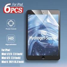 6Pcs HD Clear Tablet Screen Protector Protective Film For iPad Series picture